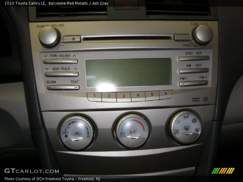Barcelona Red Metallic / Ash Gray 2010 Toyota Camry LE