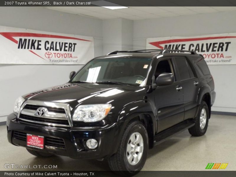 Black / Dark Charcoal 2007 Toyota 4Runner SR5