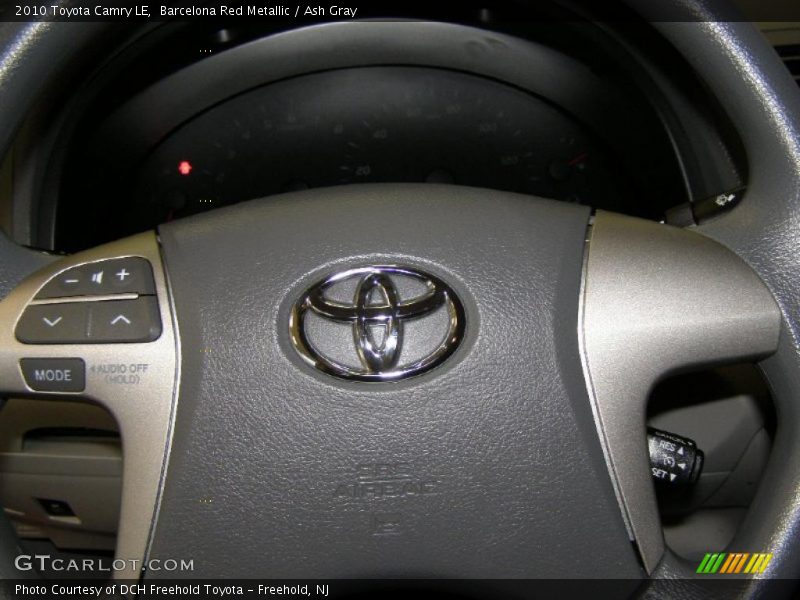 Barcelona Red Metallic / Ash Gray 2010 Toyota Camry LE