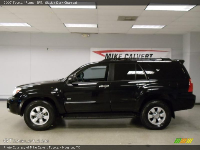 Black / Dark Charcoal 2007 Toyota 4Runner SR5