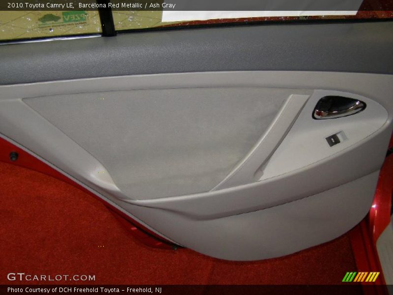 Barcelona Red Metallic / Ash Gray 2010 Toyota Camry LE
