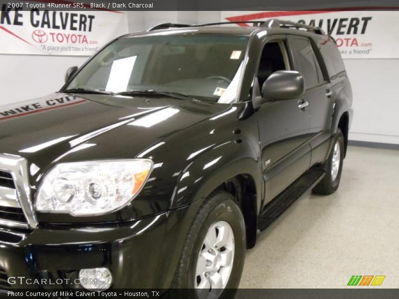 Black / Dark Charcoal 2007 Toyota 4Runner SR5