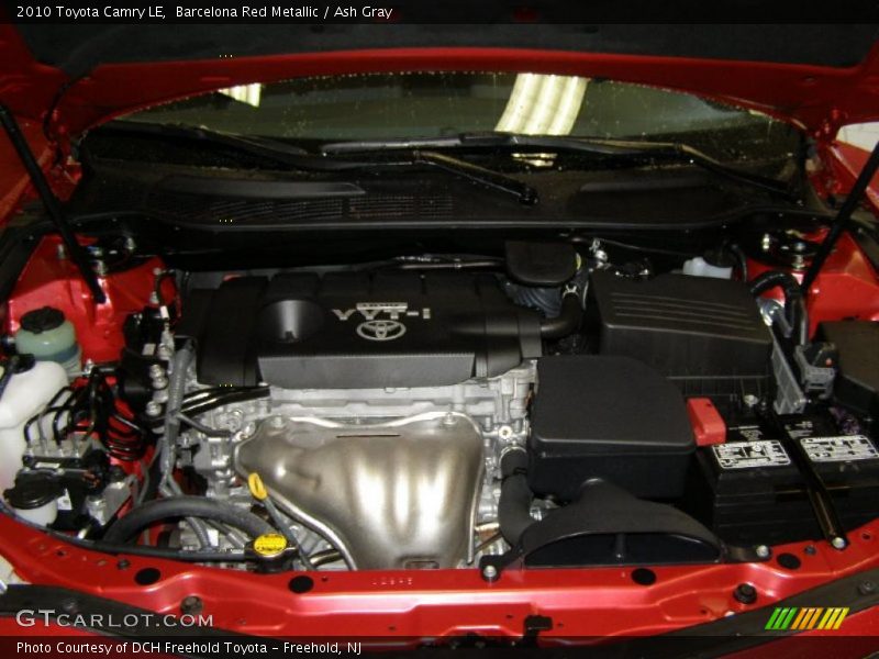 Barcelona Red Metallic / Ash Gray 2010 Toyota Camry LE