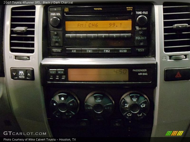 Black / Dark Charcoal 2007 Toyota 4Runner SR5
