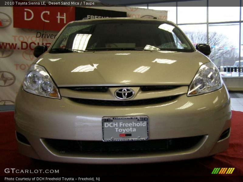 Desert Sand Mica / Taupe 2010 Toyota Sienna LE