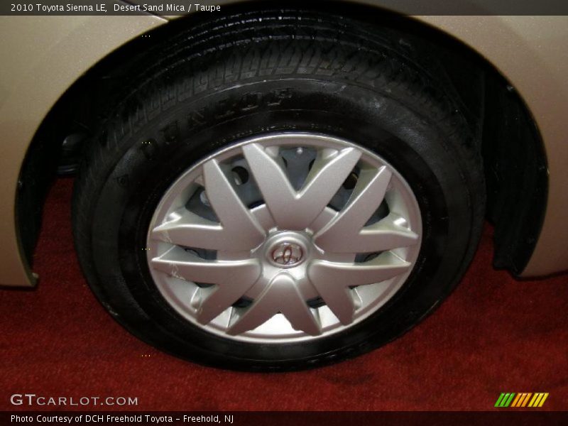 Desert Sand Mica / Taupe 2010 Toyota Sienna LE