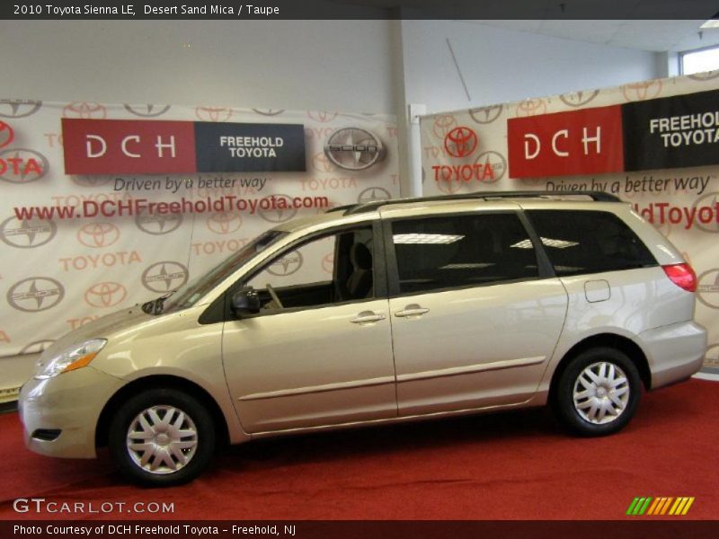 Desert Sand Mica / Taupe 2010 Toyota Sienna LE
