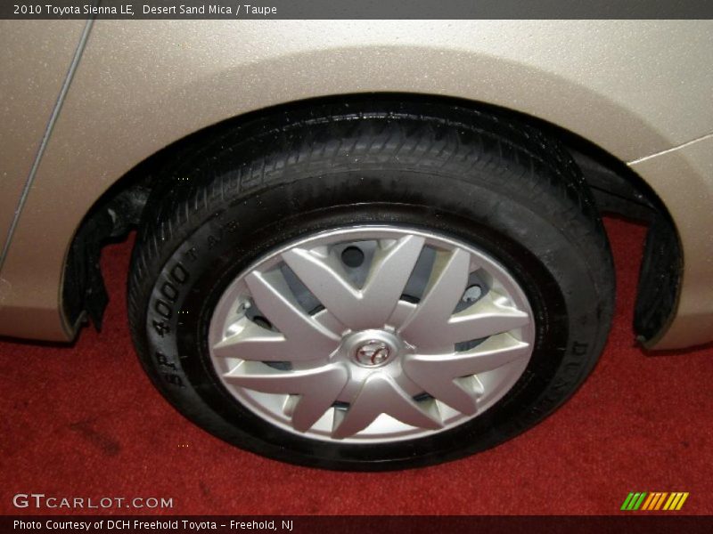 Desert Sand Mica / Taupe 2010 Toyota Sienna LE