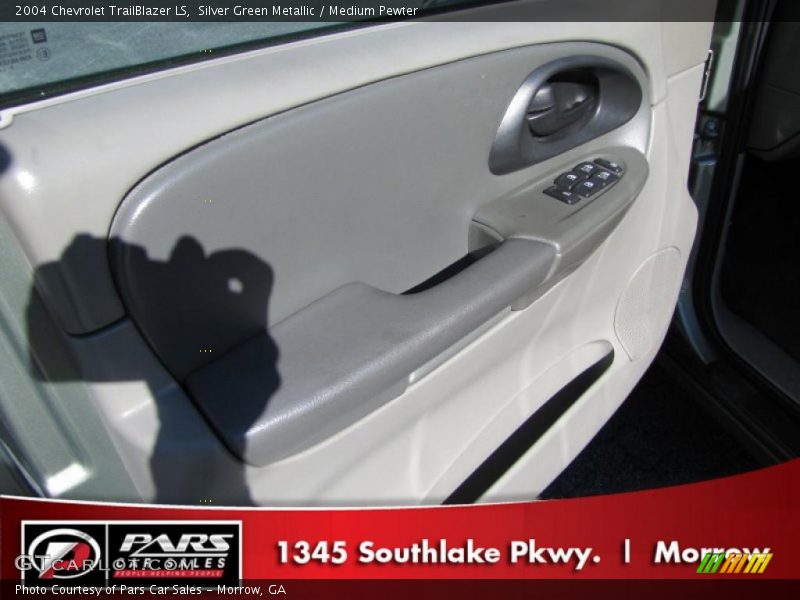 Silver Green Metallic / Medium Pewter 2004 Chevrolet TrailBlazer LS
