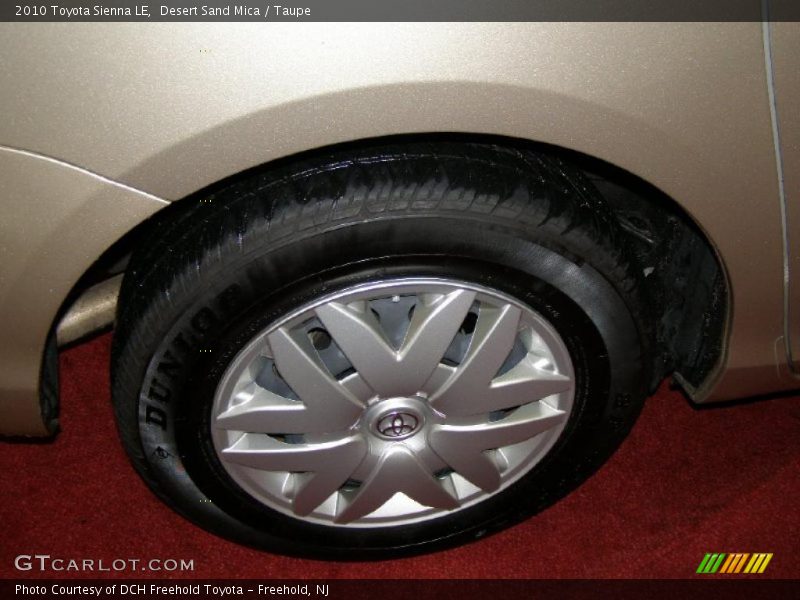 Desert Sand Mica / Taupe 2010 Toyota Sienna LE