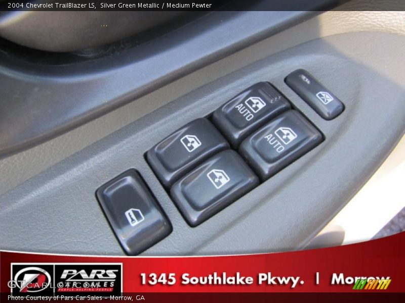 Silver Green Metallic / Medium Pewter 2004 Chevrolet TrailBlazer LS