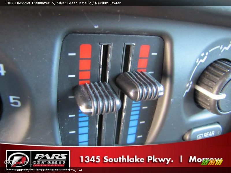 Silver Green Metallic / Medium Pewter 2004 Chevrolet TrailBlazer LS