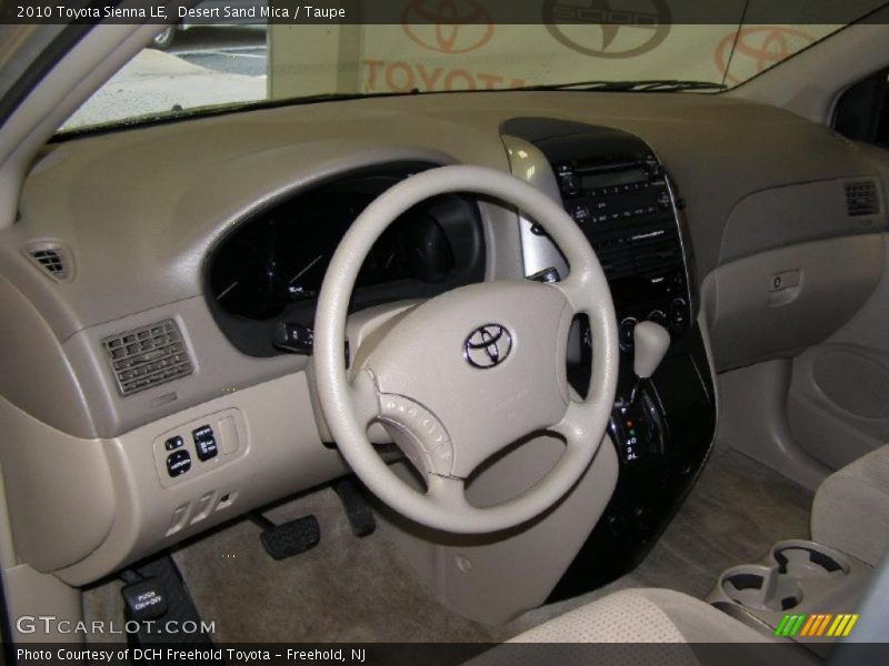 Desert Sand Mica / Taupe 2010 Toyota Sienna LE