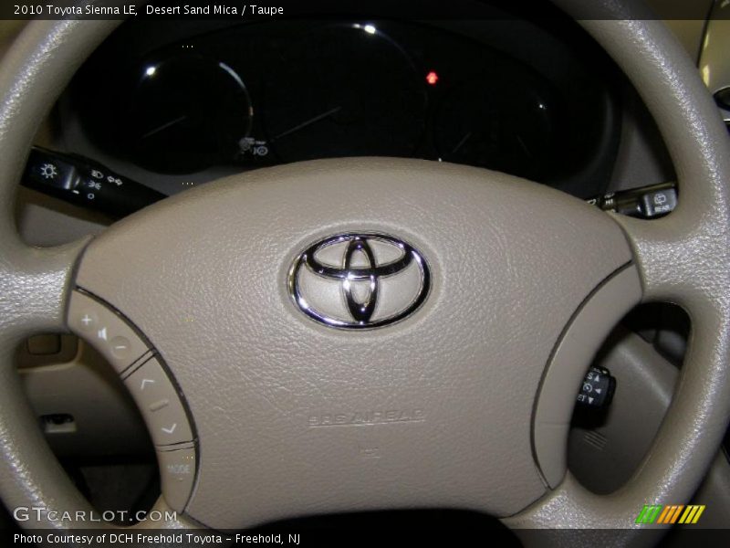 Desert Sand Mica / Taupe 2010 Toyota Sienna LE