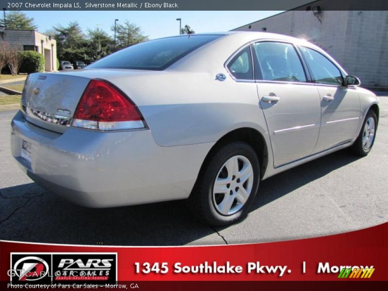 Silverstone Metallic / Ebony Black 2007 Chevrolet Impala LS
