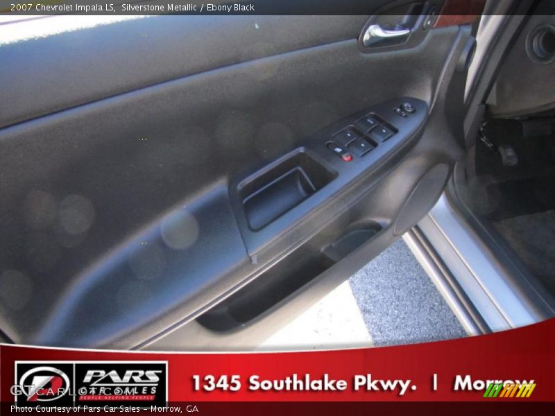 Silverstone Metallic / Ebony Black 2007 Chevrolet Impala LS
