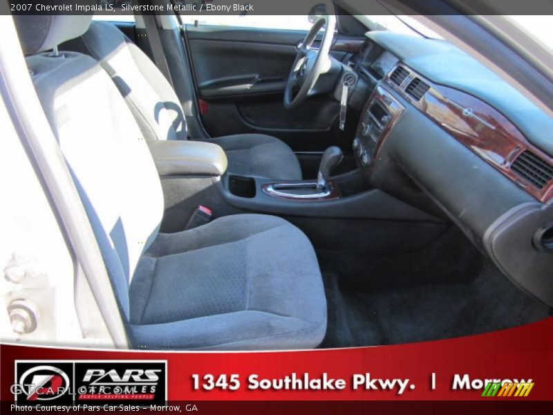 Silverstone Metallic / Ebony Black 2007 Chevrolet Impala LS
