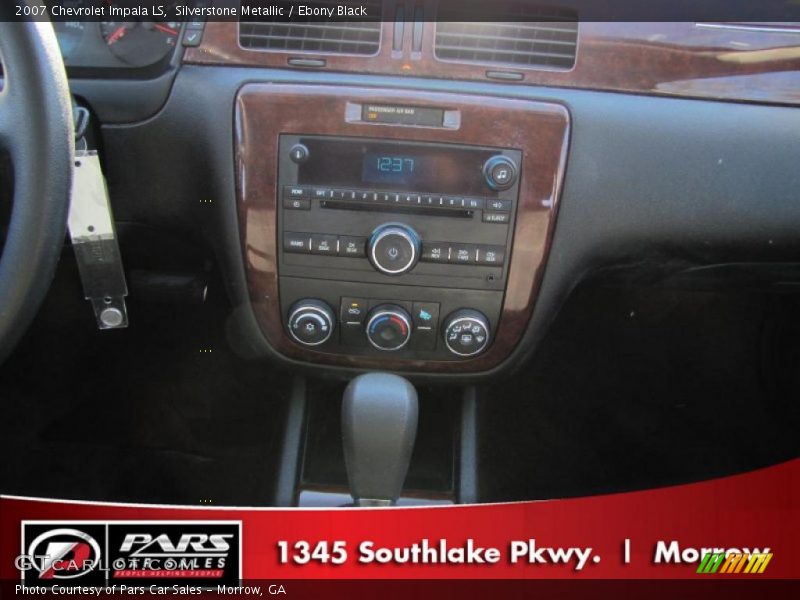 Silverstone Metallic / Ebony Black 2007 Chevrolet Impala LS