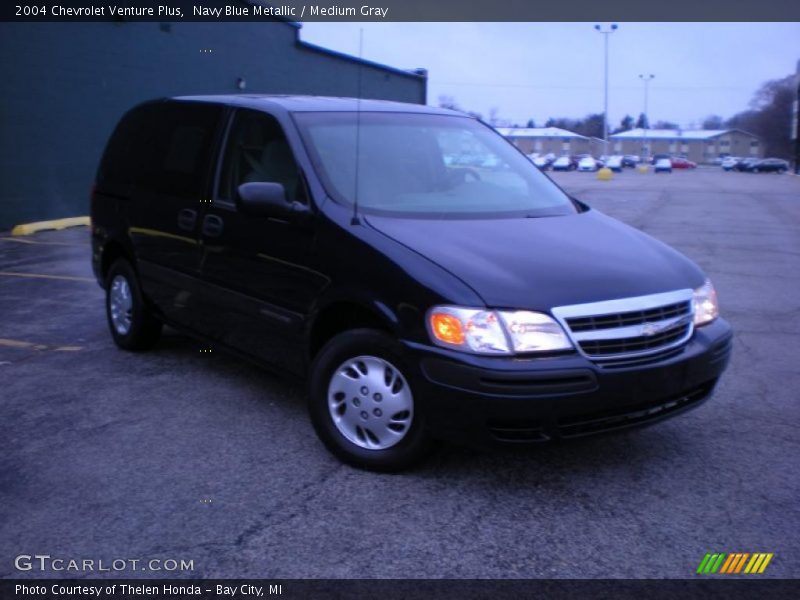 Navy Blue Metallic / Medium Gray 2004 Chevrolet Venture Plus