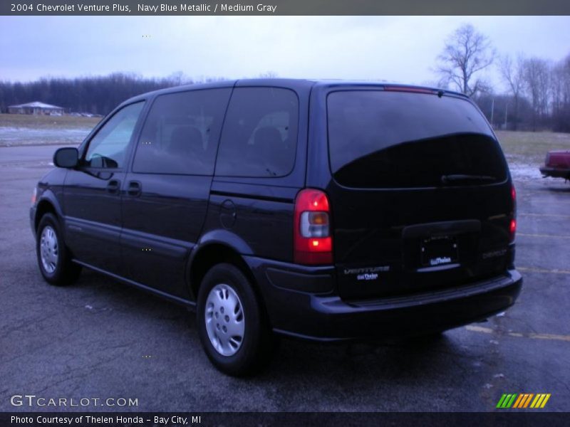 Navy Blue Metallic / Medium Gray 2004 Chevrolet Venture Plus