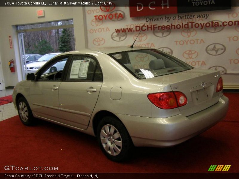 Lunar Mist Silver Metallic / Light Gray 2004 Toyota Corolla LE