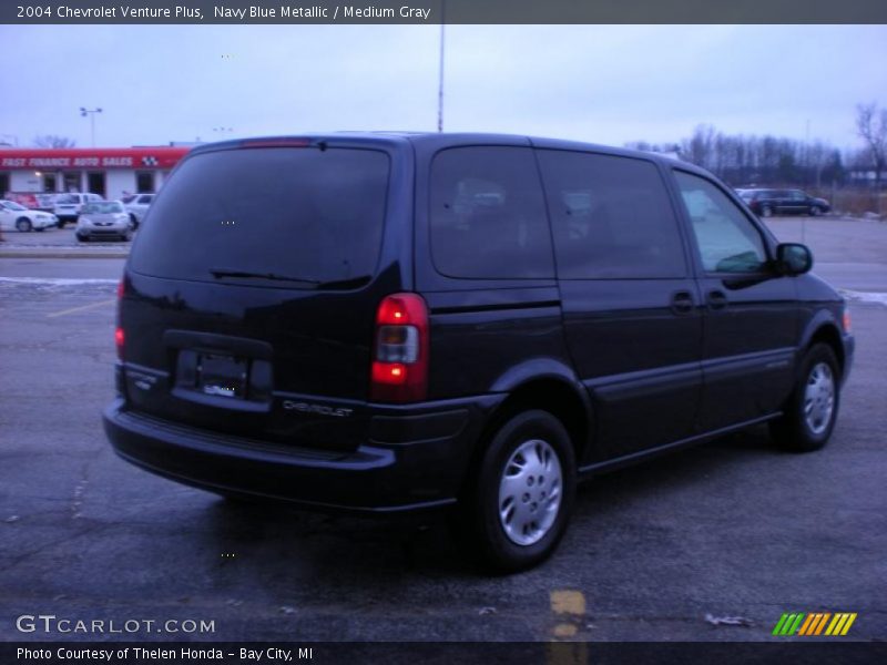 Navy Blue Metallic / Medium Gray 2004 Chevrolet Venture Plus