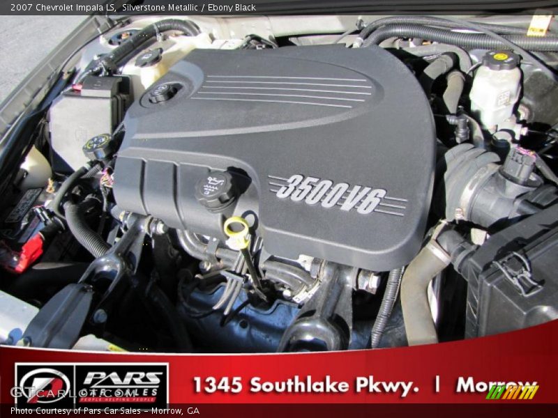 Silverstone Metallic / Ebony Black 2007 Chevrolet Impala LS