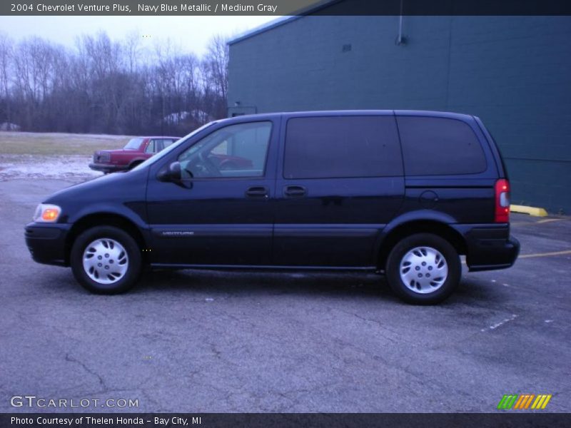 Navy Blue Metallic / Medium Gray 2004 Chevrolet Venture Plus