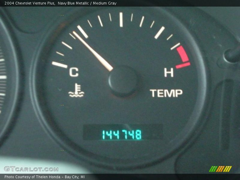 Navy Blue Metallic / Medium Gray 2004 Chevrolet Venture Plus