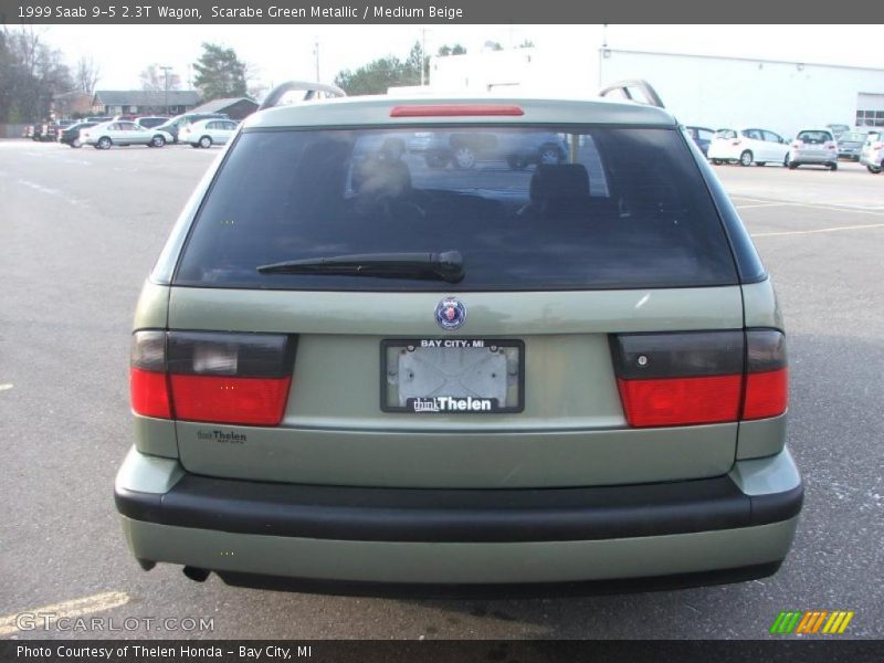 Scarabe Green Metallic / Medium Beige 1999 Saab 9-5 2.3T Wagon