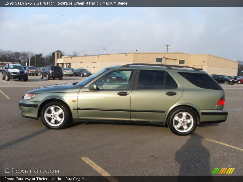  1999 9-5 2.3T Wagon Scarabe Green Metallic