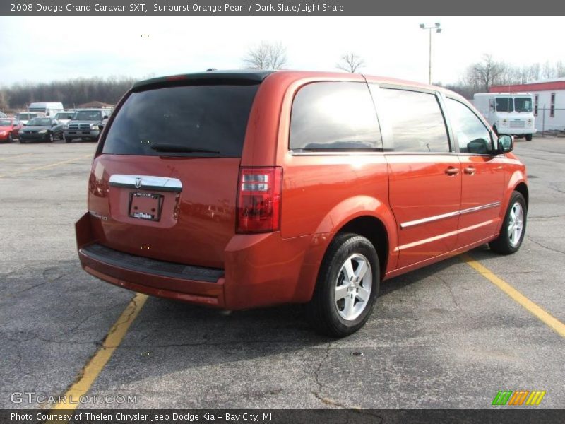  2008 Grand Caravan SXT Sunburst Orange Pearl