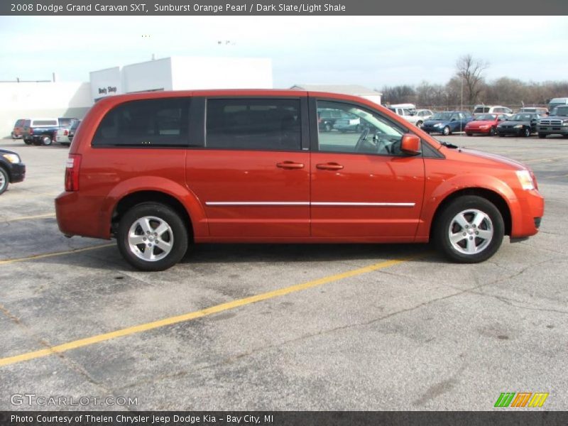  2008 Grand Caravan SXT Sunburst Orange Pearl