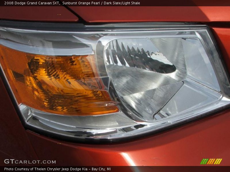 Sunburst Orange Pearl / Dark Slate/Light Shale 2008 Dodge Grand Caravan SXT