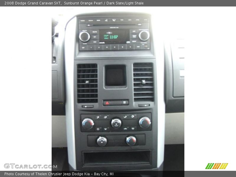 Sunburst Orange Pearl / Dark Slate/Light Shale 2008 Dodge Grand Caravan SXT