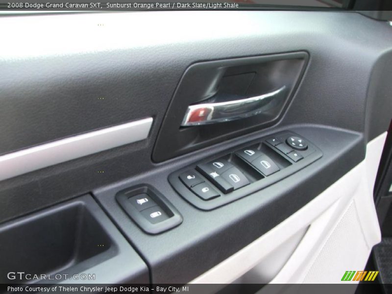 Sunburst Orange Pearl / Dark Slate/Light Shale 2008 Dodge Grand Caravan SXT