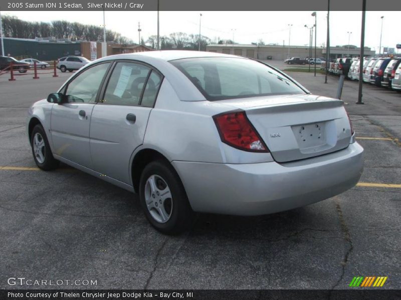 Silver Nickel / Gray 2005 Saturn ION 1 Sedan