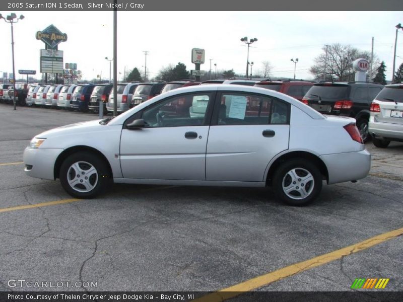 Silver Nickel / Gray 2005 Saturn ION 1 Sedan