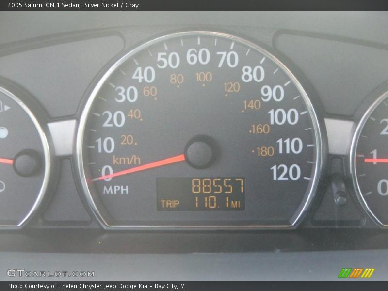 Silver Nickel / Gray 2005 Saturn ION 1 Sedan