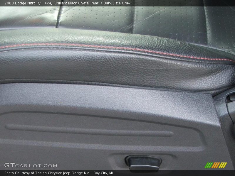 Brilliant Black Crystal Pearl / Dark Slate Gray 2008 Dodge Nitro R/T 4x4