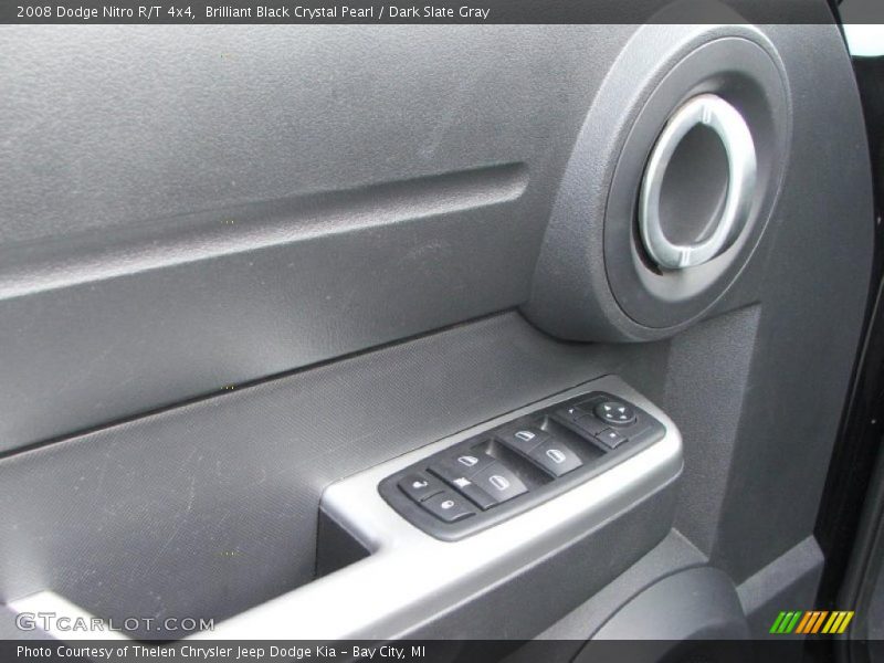 Brilliant Black Crystal Pearl / Dark Slate Gray 2008 Dodge Nitro R/T 4x4