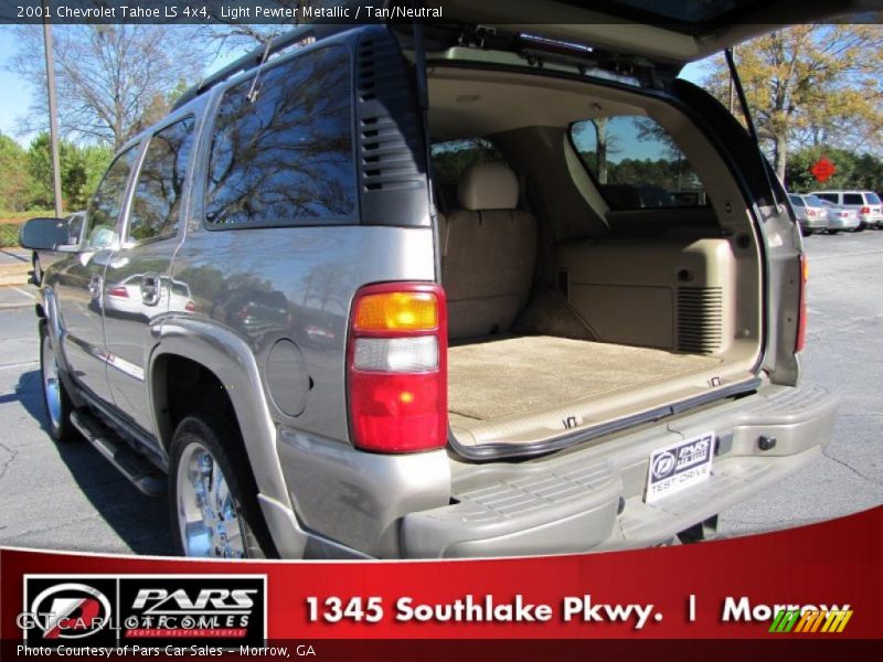 Light Pewter Metallic / Tan/Neutral 2001 Chevrolet Tahoe LS 4x4