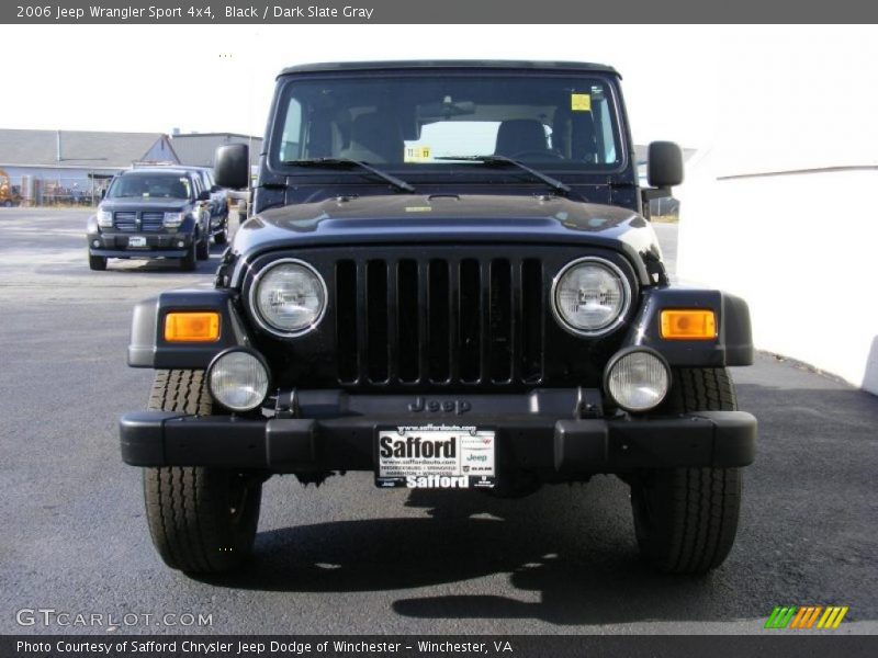 Black / Dark Slate Gray 2006 Jeep Wrangler Sport 4x4