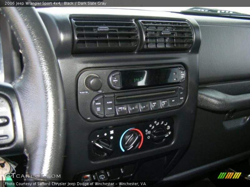 Black / Dark Slate Gray 2006 Jeep Wrangler Sport 4x4