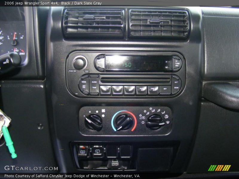 Black / Dark Slate Gray 2006 Jeep Wrangler Sport 4x4