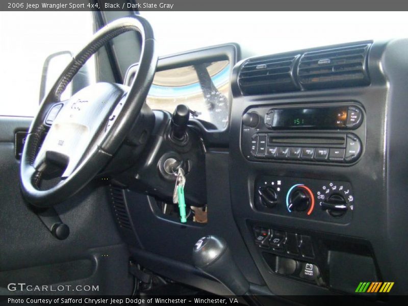 Black / Dark Slate Gray 2006 Jeep Wrangler Sport 4x4
