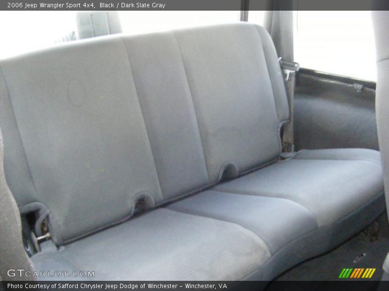 Black / Dark Slate Gray 2006 Jeep Wrangler Sport 4x4