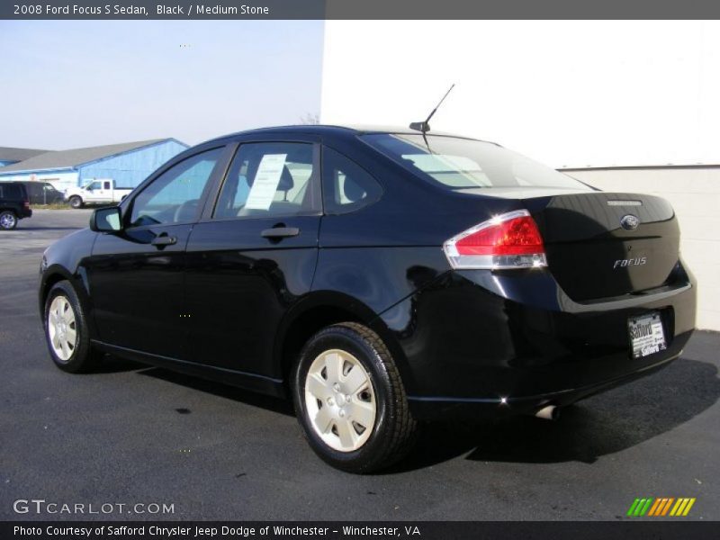  2008 Focus S Sedan Black