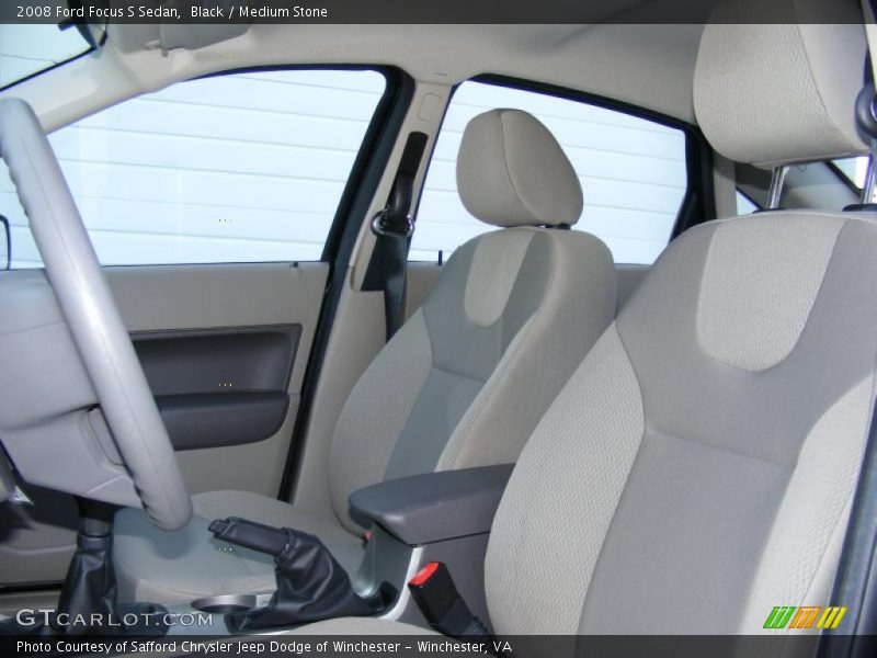  2008 Focus S Sedan Medium Stone Interior