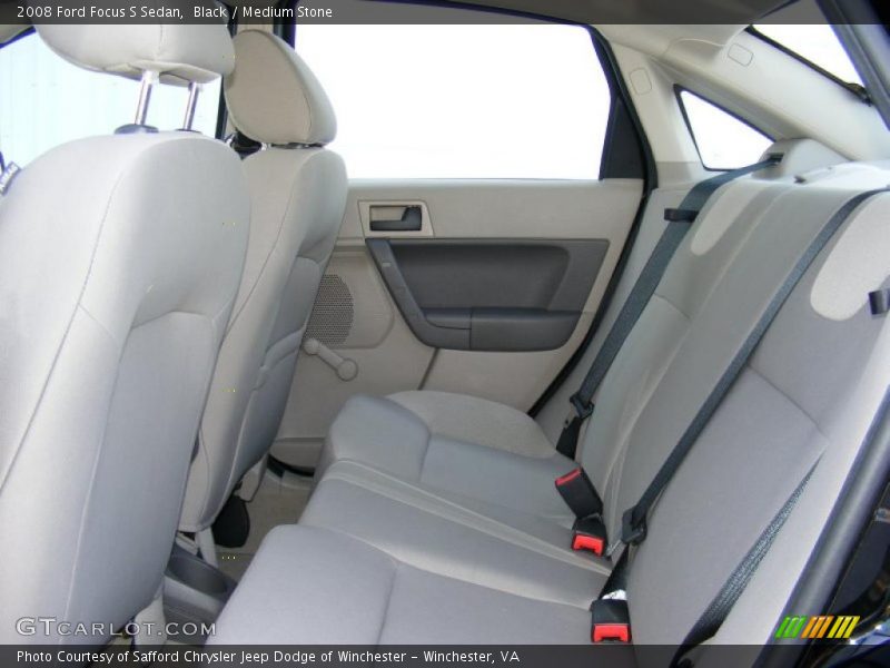  2008 Focus S Sedan Medium Stone Interior
